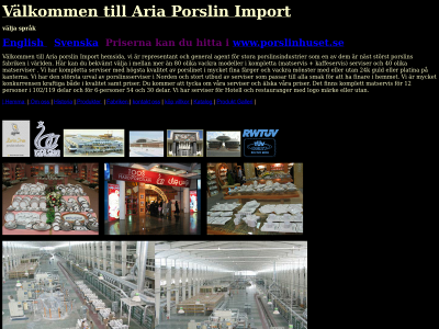ariaporslin.se snapshot