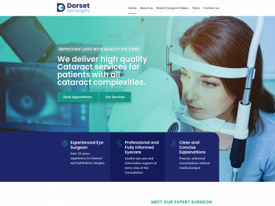 dorseteyesurgery.co.uk snapshot