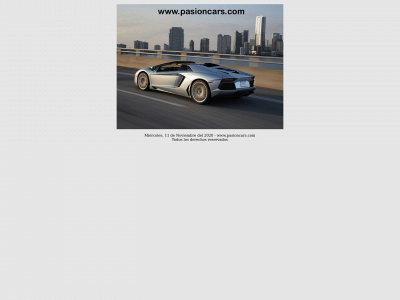 pasioncars.com snapshot