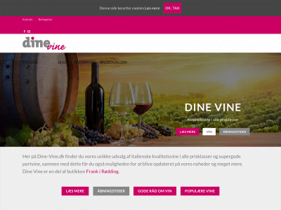 dine-vine.dk snapshot
