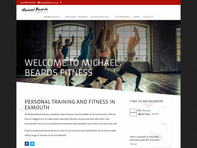 mbfitness.co.uk snapshot
