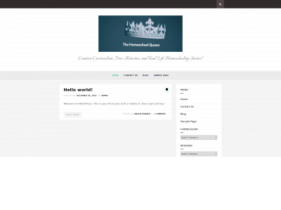thehomeschoolqueen.com snapshot