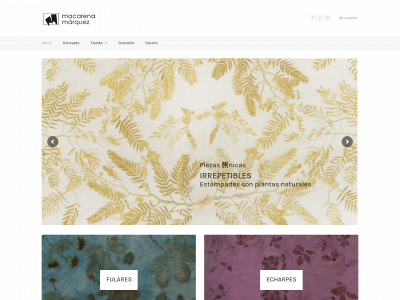 macarenamarquez.com snapshot