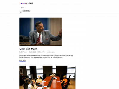councilchaos.com snapshot