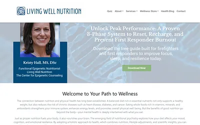 livingwellnutrition.com snapshot