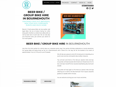bourne2cycle.co.uk snapshot