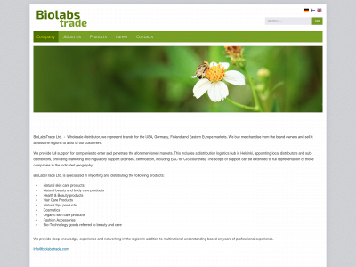 biolabstrade.com snapshot