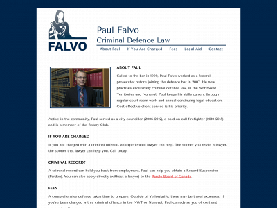yellowknifedefencelawyer.com snapshot