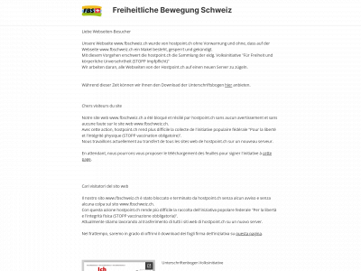 freiheitliche-bewegung.ch snapshot