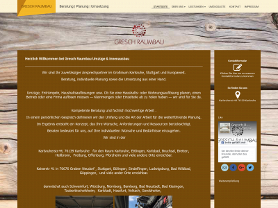 gresch-raumbau.de snapshot