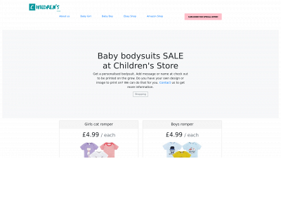 childrensstore.co.uk snapshot