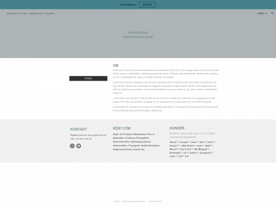 speakervoice.se snapshot