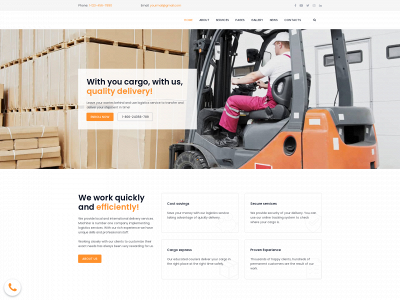 407logistic.com snapshot