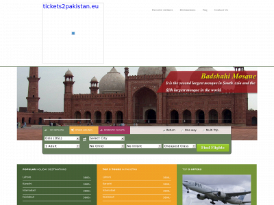 pakistanairline.eu snapshot