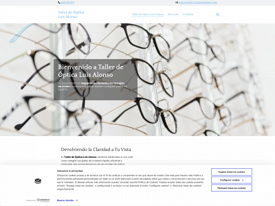 tallerdeopticaluisalonso.es snapshot