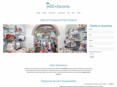 petitdreams.es snapshot