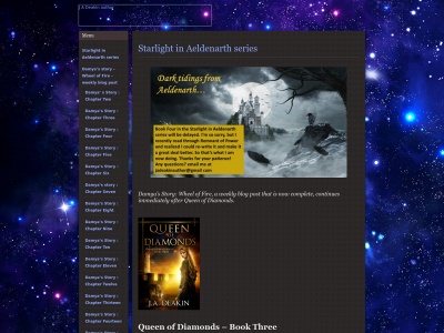 jadeakinauthor.com snapshot