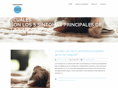 narcolepsia.es snapshot