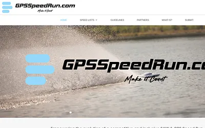gpsspeedrun.com snapshot