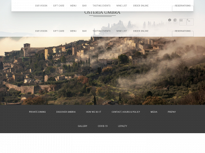 osteriaumbra.com snapshot