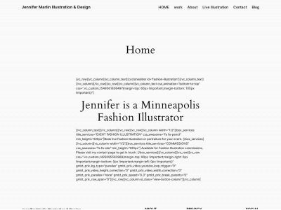 jennifermarlin.com snapshot
