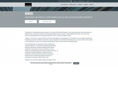 newsec.lt snapshot