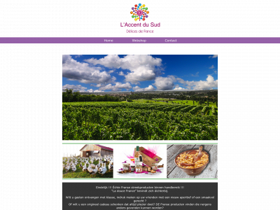 laccentdusud.be snapshot