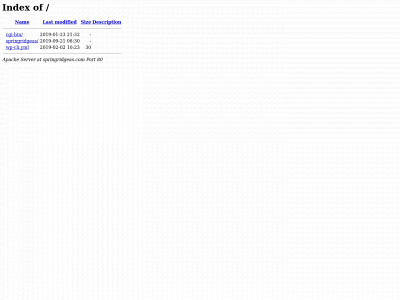 springridgeas.com snapshot