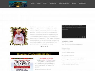aritfullerfoundation.com snapshot