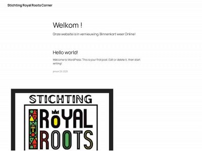 stichtingroyalrootscorner.nl snapshot