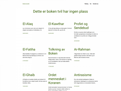 bokenstudiet.no snapshot