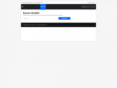andaloussi-events.com snapshot