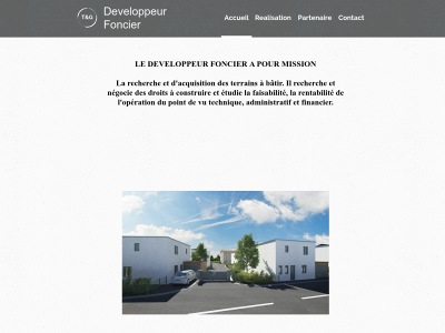 developpeurfoncier.ch snapshot