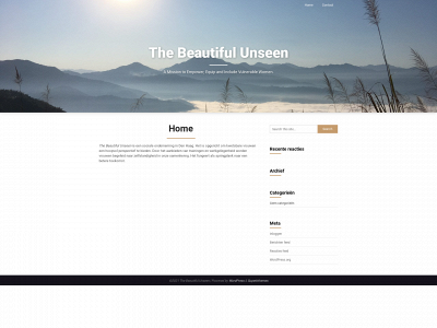 thebeautifulunseen.com snapshot