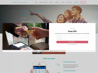 kredaroo.com snapshot
