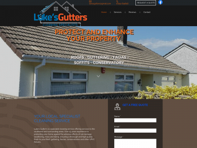 lukesgutters.co.uk snapshot