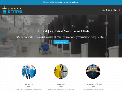 5starsjanitorial.com snapshot