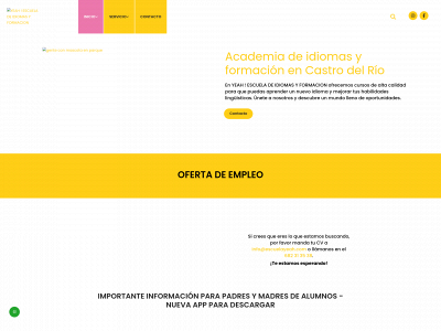 www.escuelayeah.net snapshot