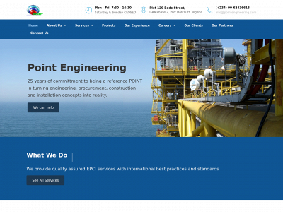 pointengineering.com snapshot