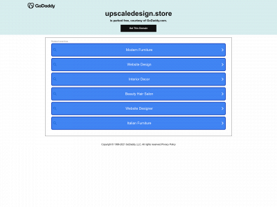 upscaledesign.store snapshot