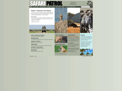 safariguide.se snapshot