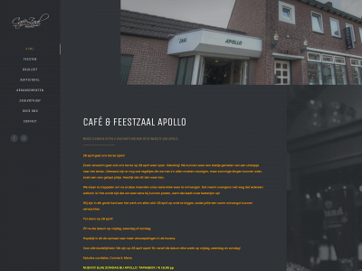 cafezaalapollo.nl snapshot
