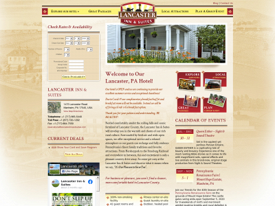 lancasterinnandsuites.com snapshot