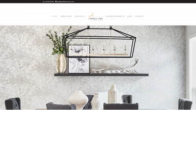 pamelalynninteriors.com snapshot