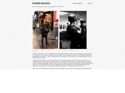 freddienevison.co.uk snapshot