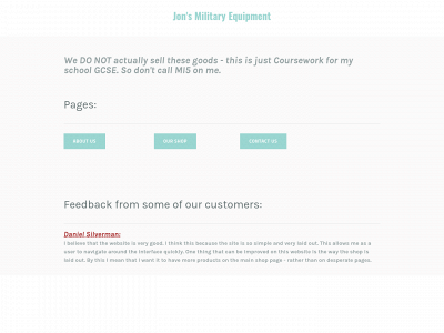 jonsmilitaryequipment.weebly.com snapshot