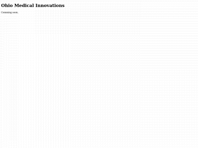 ohiomedicalinnovations.com snapshot