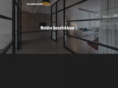 eco-kelderisolatie.be snapshot