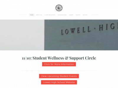 www.lowellstudentassociation.org snapshot