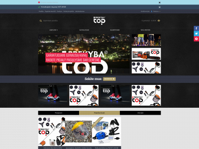 topprekyba.lt snapshot
